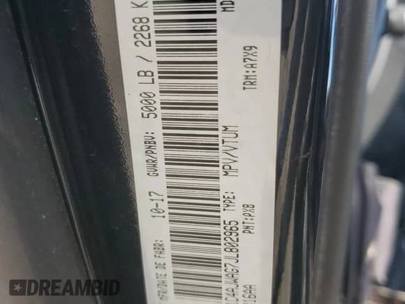 2018 Jeep Wrangler Sport with VIN 1C4AJWAG7JL802965, listed as a Copart auction lot 44638155 with 122,317 mi miles and Salvage title. Bid and sale history available at DreamBid. Image 14.