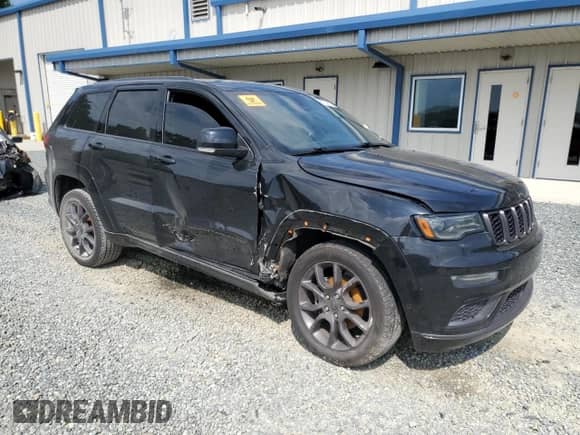 2020 Jeep Grand Cherokee Overland z VIN 1C4RJFCG0LC374269, wystawiony jako Copart lot #69734915 z przebiegiem 60 972 mil mil oraz Szkoda całkowita • Salvage title. Historia ofert i sprzedaży dostępna na DreamBid. Obrazek 4.