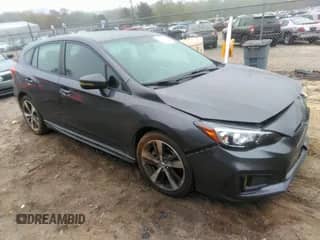 2018 Subaru Impreza Special Sports with VIN 4S3GTAK61J3719867, listed as a IAAI auction lot 41910579 with 75,628 mi miles and . Bid and sale history available at DreamBid. Image 1.