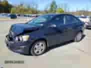 2015 Chevrolet Sonic LS with VIN 1G1JA5SG5F4161401, listed as a Copart auction lot 86848125 with 94,799 mi miles and Salvage title. Bid and sale history available at DreamBid. Image 1.