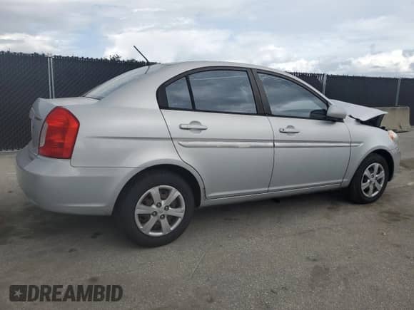 2011 Hyundai Accent GLS with VIN KMHCN4AC7BU617028, listed as a Copart auction lot 84445075 with 155,866 mi miles and Non repairable. Bid and sale history available at DreamBid. Image 3.