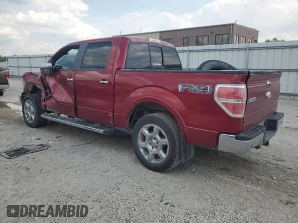 2013 Ford F-150 Lariat with VIN 1FTFW1ET7DKF18182, listed as a Copart auction lot 68183995 with 165,863 mi miles and Salvage title. Bid and sale history available at DreamBid. Image 2.