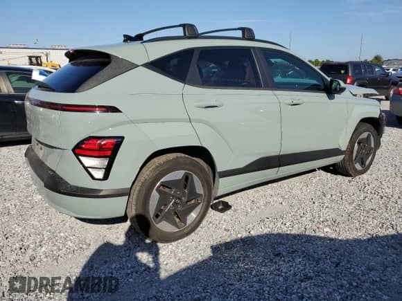 2024 Hyundai Kona SEL with VIN KM8HC3A69RU011613, listed as a Copart auction lot 80280135 with 17,413 mi miles and Salvage title. Bid and sale history available at DreamBid. Image 3.