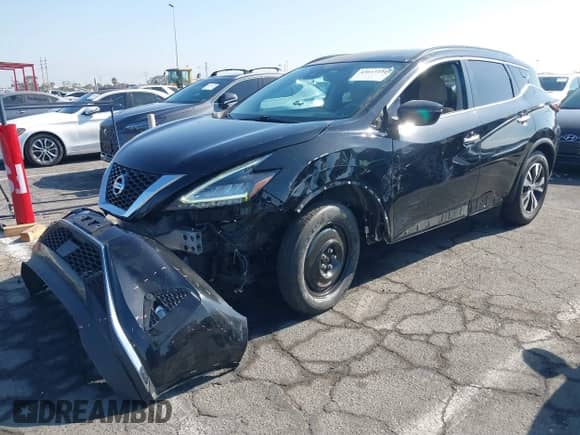 2021 Nissan Murano SV with VIN 5N1AZ2BJ1MC141347, listed as a IAAI auction lot 43013122 with 92,020 mi miles and . Bid and sale history available at DreamBid. Image 2.