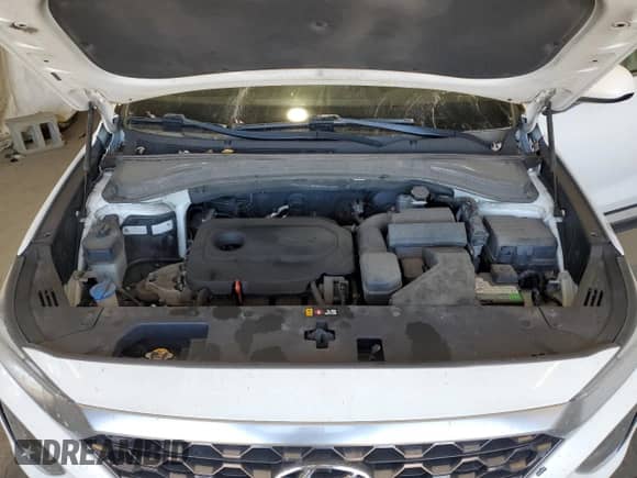 2019 Hyundai Santa Fe SE with VIN 5NMS23AD7KH084410, listed as a Copart auction lot 84802075 with 278,277 mi miles and Clean title. Bid and sale history available at DreamBid. Image 12.