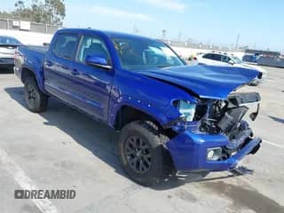 2022 Toyota Tacoma SR5 with VIN 3TMAZ5CN4NM179095, listed as a IAAI auction lot 42516243 with 54,582 mi miles and . Bid and sale history available at DreamBid. Image 1.