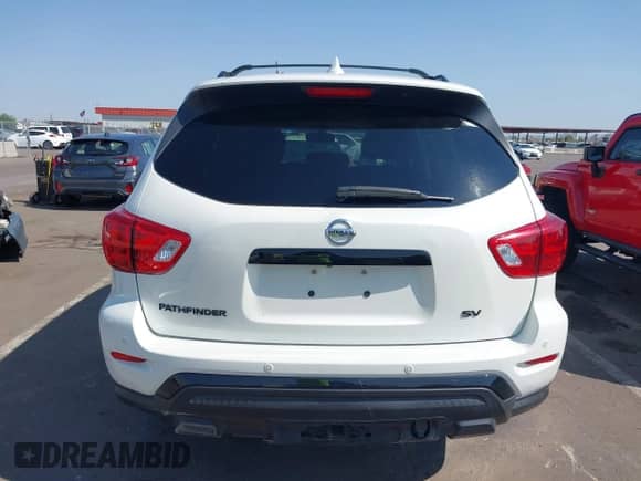 2020 Nissan Pathfinder SV with VIN 5N1DR2BN2LC597534, listed as a IAAI auction lot 43040760 with 76,034 mi miles and . Bid and sale history available at DreamBid. Image 16.