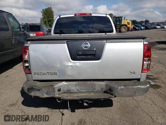 2008 Nissan Frontier SE with VIN 1N6AD07U58C445343, listed as a Copart auction lot 84968735 with 209,284 mi miles and Salvage title. Bid and sale history available at DreamBid. Image 6.