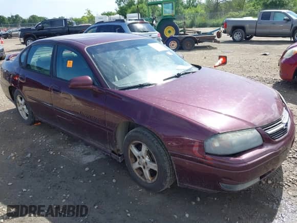 2004 Chevrolet Impala LS с VIN 2G1WH52K649138354, выставлен на аукционе IAAI как лот 42558237 с пробегом 254 088 миль миль и . История ставок и продаж доступна на DreamBid. Изображение 1.