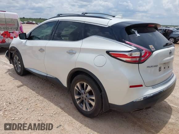 2016 Nissan Murano S with VIN 5N1AZ2MG9GN162053, listed as a IAAI auction lot 42731816 with 91,837 mi miles and . Bid and sale history available at DreamBid. Image 3.