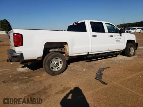 2018 Chevrolet Silverado 2500HD Work Truck z VIN 1GC1CUEG8JF270312, wystawiony jako Copart lot #82827864 z przebiegiem Nie podano mil oraz Szkoda całkowita • Salvage title. Historia ofert i sprzedaży dostępna na DreamBid. Obrazek 3.