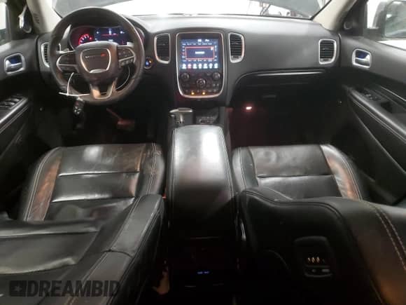 2018 Dodge Durango Citadel Anodized Platinum with VIN 1C4RDJEGXJC182877, listed as a Copart auction lot 83068134 with 84,545 mi miles and Salvage title. Bid and sale history available at DreamBid. Image 8.