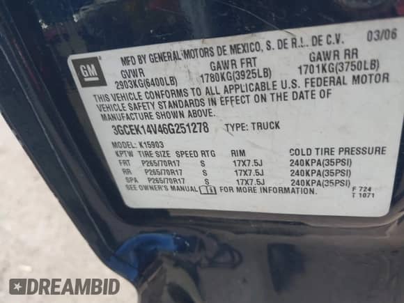 2006 Chevrolet Silverado 1500 Work Truck с VIN 3GCEK14V46G251278, выставлен на аукционе IAAI как лот 42353230 с пробегом 88 084 миль миль и . История ставок и продаж доступна на DreamBid. Изображение 9.