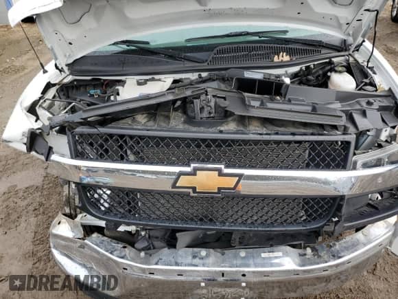 2021 Chevrolet Express Cargo with VIN 1GCWGAF78M1175905, listed as a Copart auction lot 76753864 with 27,446 mi miles and Salvage title. Bid and sale history available at DreamBid. Image 13.