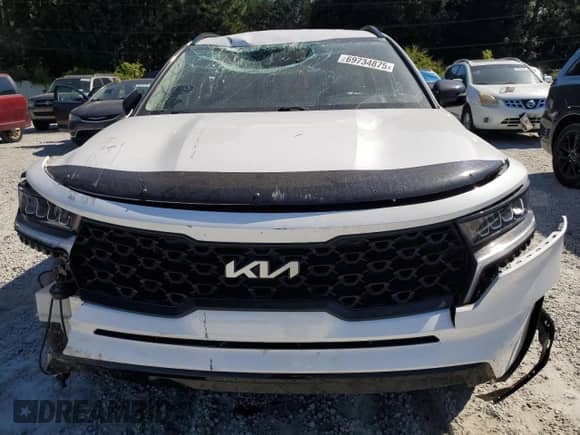 2022 Kia Sorento S with VIN 5XYRL4LC7NG088011, listed as a Copart auction lot 69734875 with 86,283 mi miles and Salvage title. Bid and sale history available at DreamBid. Image 5.
