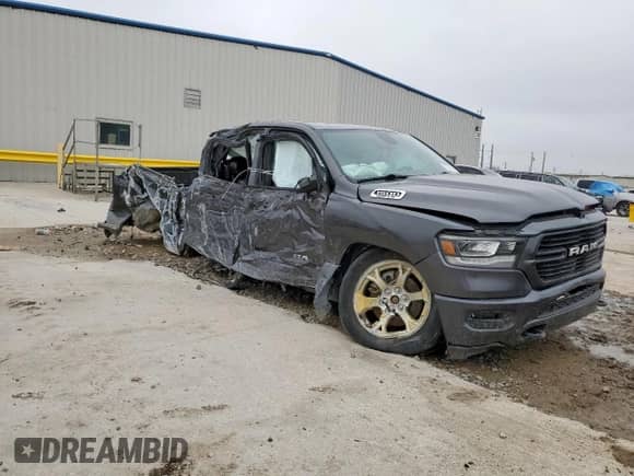 2020 Ram 1500 Lone Star z VIN 1C6SRFFT6LN234922, wystawiony jako Copart lot #70393395 z przebiegiem 79 402 mil mil oraz Szkoda całkowita • Salvage title. Historia ofert i sprzedaży dostępna na DreamBid. Obrazek 4.