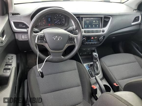 2021 Hyundai Accent Limited with VIN 3KPC34A64ME145005, listed as a Copart auction lot 85320034 with 43,701 mi miles and Salvage title. Bid and sale history available at DreamBid. Image 8.