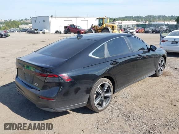 2023 Honda Accord Sport with VIN 1HGCY2F58PA050414, listed as a IAAI auction lot 43097506 with 45,275 mi miles and . Bid and sale history available at DreamBid. Image 4.