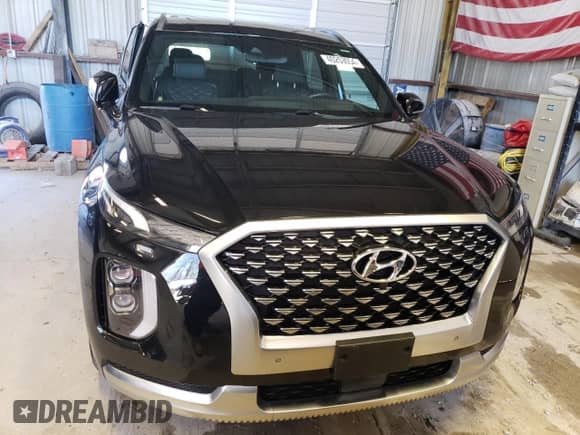 2021 Hyundai Palisade Calligraphy with VIN KM8R7DHE8MU280979, listed as a Copart auction lot 40269054 with 41,843 mi miles and . Bid and sale history available at DreamBid. Image 5.