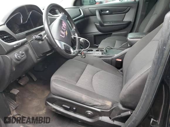 2017 Chevrolet Traverse LT с VIN 1GNKVHKD2HJ270515, выставлен на аукционе Copart как лот 80445165 с пробегом 158 405 миль миль и Списание • Salvage title. История ставок и продаж доступна на DreamBid. Изображение 7.