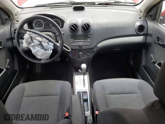 2009 Chevrolet Aveo 1LT with VIN KL1TD56E19B341515, listed as a Copart auction lot 68346205 with 165,649 mi miles and Salvage title. Bid and sale history available at DreamBid. Image 8.