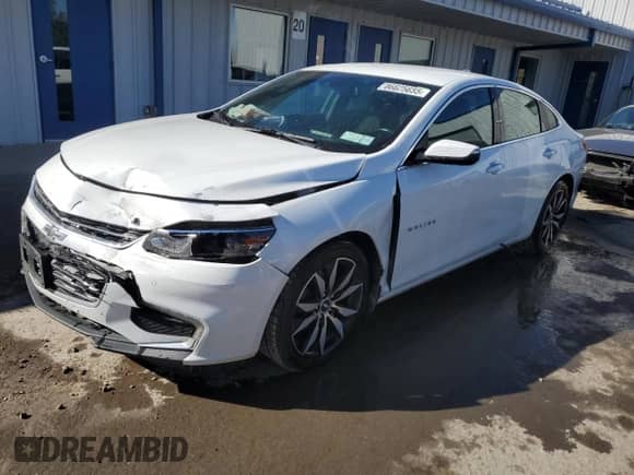 2016 Chevrolet Malibu LT с VIN 1G1ZF5SX8GF327131, выставлен на аукционе Copart как лот 86625655 с пробегом 94 453 миль миль и Списание • Salvage title. История ставок и продаж доступна на DreamBid. Изображение 1.