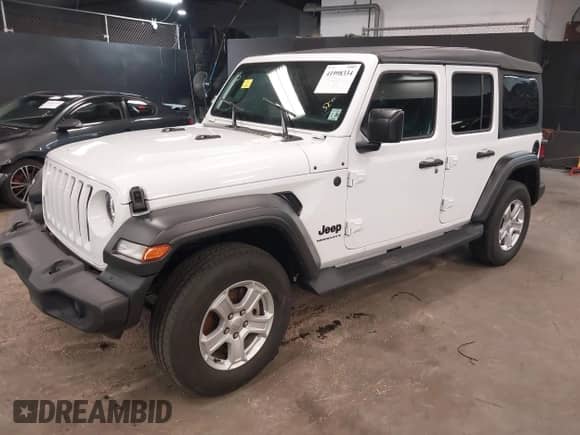 2023 Jeep Wrangler Sport S с VIN 1C4HJXDN4PW545253, выставлен на аукционе IAAI как лот 41998334 с пробегом 37 323 миль миль и . История ставок и продаж доступна на DreamBid. Изображение 2.