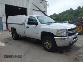 2012 Chevrolet Silverado 2500HD Work Truck with VIN 1GC0CVCG9CF116876, listed as a IAAI auction lot 42419886 with 140,629 mi miles and . Bid and sale history available at DreamBid. Image 1.