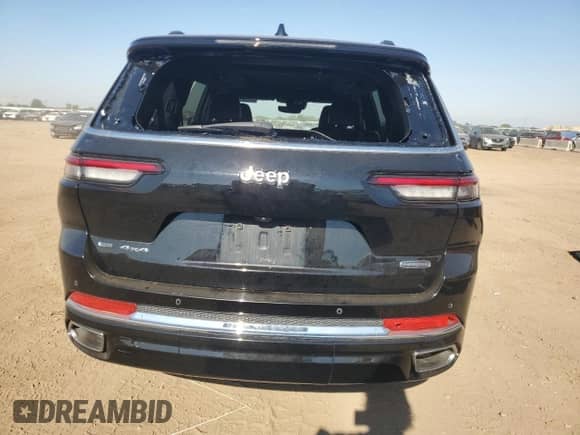 2022 Jeep Grand Cherokee Overland с VIN 1C4RJKDG1N8564532, выставлен на аукционе Copart как лот 68621285 с пробегом 52 604 миль миль и Чистый • Clean title. История ставок и продаж доступна на DreamBid. Изображение 6.