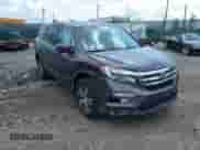 2017 Honda Pilot EX-L with VIN 5FNYF6H79HB028575, listed as a IAAI auction lot 42726028 with 76,494 mi miles and . Bid and sale history available at DreamBid. Image 1.