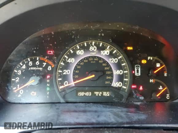 2006 Honda Odyssey EX z VIN 5FNRL38446B439803, wystawiony jako Copart lot #58628095 z przebiegiem 198 483 mil mil oraz Szkoda całkowita • Salvage title. Historia ofert i sprzedaży dostępna na DreamBid. Obrazek 9.