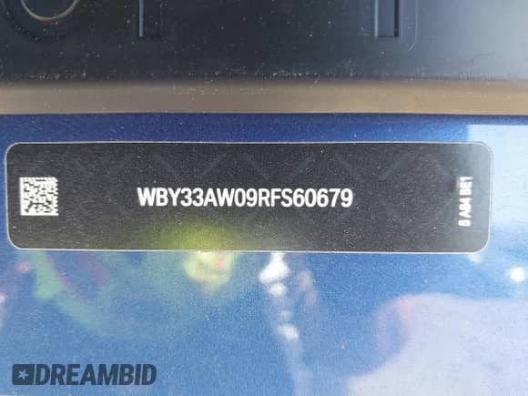 2024 BMW i4 M50 с VIN WBY33AW09RFS60679, выставлен на аукционе IAAI как лот 41983706 с пробегом 2 665 миль миль и . История ставок и продаж доступна на DreamBid. Изображение 21.