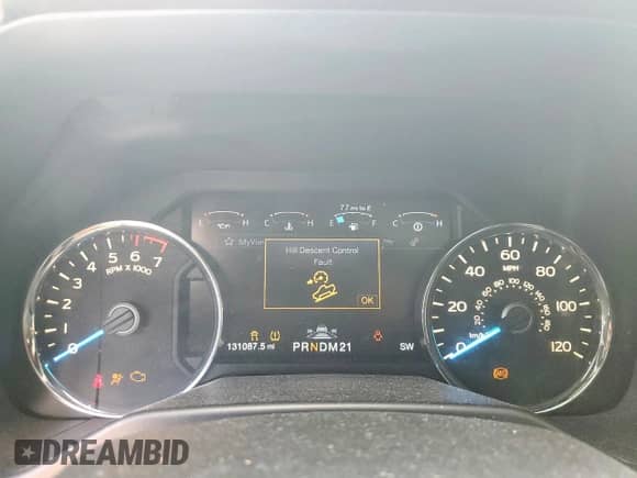 2015 Ford F-150 Platinum с VIN 1FTEW1EG5FFC14360, выставлен на аукционе Copart как лот 80856505 с пробегом 131 087 миль миль и Списание • Salvage title. История ставок и продаж доступна на DreamBid. Изображение 9.