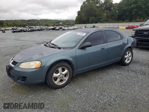 2005 Dodge Stratus SXT with VIN 1B3EL46T25N633939, listed as a Copart auction lot 71744064 with 197,696 mi miles and Salvage title. Bid and sale history available at DreamBid. Image 1.