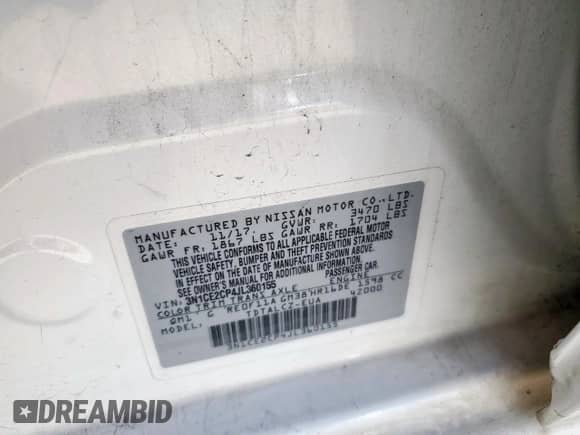 2018 Nissan Note S z VIN 3N1CE2CP4JL360155, wystawiony jako Copart lot #86458345 z przebiegiem 189 629 mil mil oraz Czysty tytuł • Clean title. Historia ofert i sprzedaży dostępna na DreamBid. Obrazek 12.