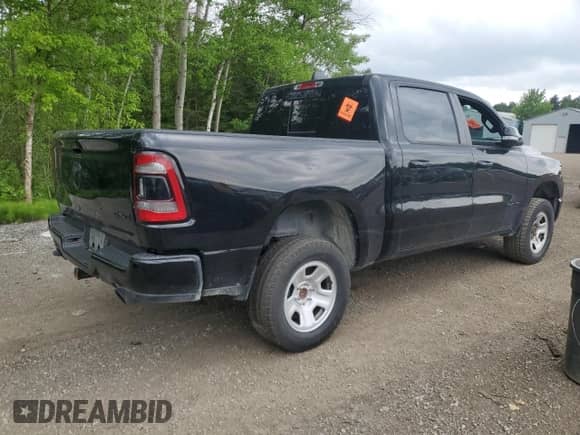 2019 Ram 1500 Rebel with VIN 1C6SRFLTXKN814421, listed as a Copart auction lot 60215005 with 116,927 mi miles and Clean title. Bid and sale history available at DreamBid. Image 3.