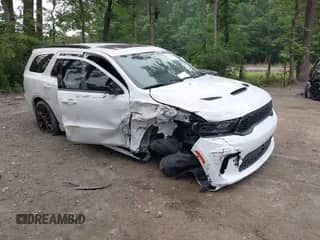 2023 Dodge Durango R/T Plus with VIN 1C4SDHCT1PC654015, listed as a IAAI auction lot 42430168 with 12,906 mi miles and . Bid and sale history available at DreamBid. Image 1.