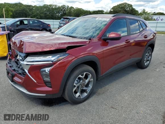 2025 Chevrolet Trax LT с VIN KL77LHEP5SC259740, выставлен на аукционе Copart как лот 70670565 с пробегом 4 267 миль миль и Чистый • Clean title. История ставок и продаж доступна на DreamBid. Изображение 1.