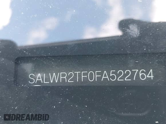 2015 Land Rover Range Rover Sport Supercharged with VIN SALWR2TF0FA522764, listed as a IAAI auction lot 43051009 with 88,949 mi miles and . Bid and sale history available at DreamBid. Image 9.