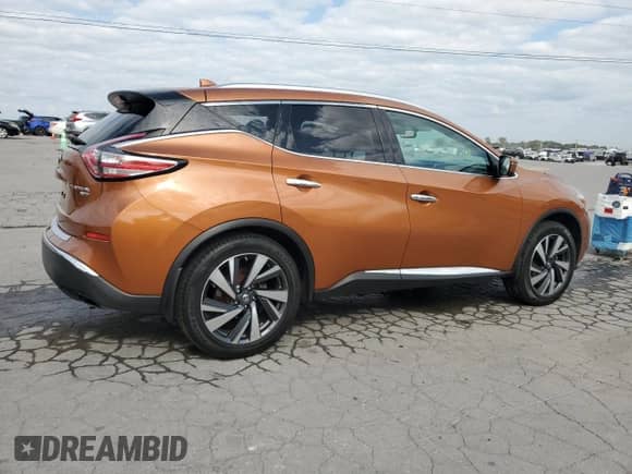 2016 Nissan Murano SL с VIN 5N1AZ2MH1GN165537, выставлен на аукционе Copart как лот 71911665 с пробегом 115 596 миль миль и Списание • Salvage title. История ставок и продаж доступна на DreamBid. Изображение 3.