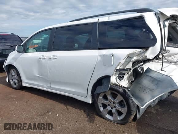 2012 Toyota Sienna SE with VIN 5TDXK3DC3CS268136, listed as a IAAI auction lot 42153110 with 248,887 mi miles and . Bid and sale history available at DreamBid. Image 15.
