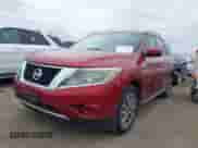 2014 Nissan Pathfinder SV z VIN 5N1AR2MNXEC618987, wystawiony jako IAAI lot #41593401 z przebiegiem 152 764 mil mil oraz . Historia ofert i sprzedaży dostępna na DreamBid. Obrazek 2.