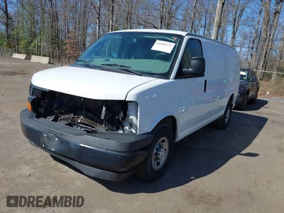 2017 Chevrolet Express Cargo z VIN 1GCWGAFFXH1342794, wystawiony jako IAAI lot #41849272 z przebiegiem 126 077 mil mil oraz . Historia ofert i sprzedaży dostępna na DreamBid. Obrazek 2.