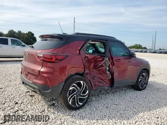 2025 Chevrolet TrailBlazer RS с VIN KL79MTSL3SB152511, выставлен на аукционе Copart как лот 71568085 с пробегом 6 613 миль миль и Списание • Salvage title. История ставок и продаж доступна на DreamBid. Изображение 3.