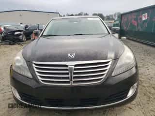 2014 Hyundai Equus Ultimate z VIN KMHGH4JH5EU082421, wystawiony jako Copart lot #71534644 z przebiegiem 93 646 mil mil oraz Czysty tytuł • Clean title. Historia ofert i sprzedaży dostępna na DreamBid. Obrazek 5.