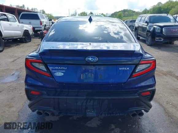 2023 Subaru WRX Premium with VIN JF1VBAF69P9811809, listed as a IAAI auction lot 42161793 with 28,799 mi miles and . Bid and sale history available at DreamBid. Image 16.