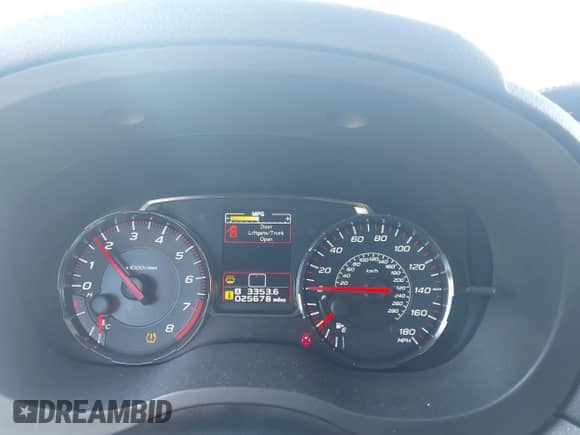 2020 Subaru WRX Premium with VIN JF1VA1B68L9809701, listed as a IAAI auction lot 43120526 with 25,678 mi miles and . Bid and sale history available at DreamBid. Image 7.