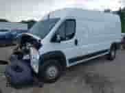 2025 Ram ProMaster Cargo Tradesman with VIN 3C6MRVHG3SE529997, listed as a IAAI auction lot 42672514 with 13,630 mi miles and . Bid and sale history available at DreamBid. Image 2.