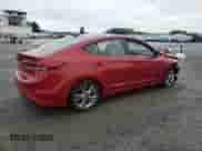 2017 Hyundai Elantra Limited with VIN KMHD84LF6HU263093, listed as a Copart auction lot 68734405 with 62,045 mi miles and Salvage title. Bid and sale history available at DreamBid. Image 3.