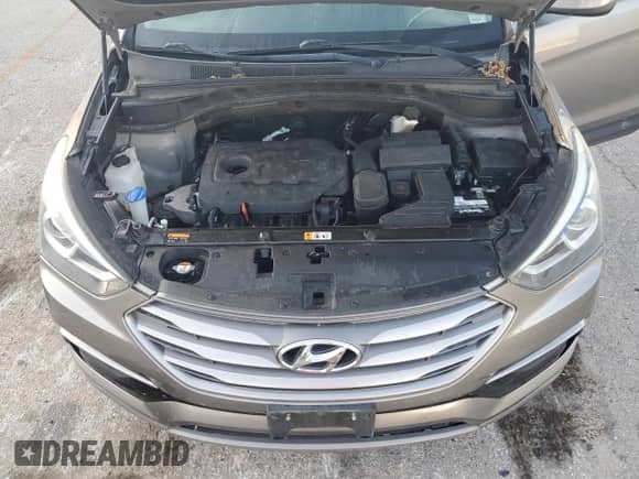2017 Hyundai Santa Fe 2.4L with VIN 5XYZTDLB1HG440009, listed as a Copart auction lot 84614135 with 88,629 mi miles and Salvage title. Bid and sale history available at DreamBid. Image 12.